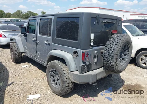 2015 Jeep Wrangler Unlimited Sport from USA, damaged, VIN 1C4BJWDG3FL744134
